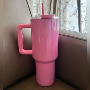 Pink Shimmer Stainless Steel
Handled Tumbler